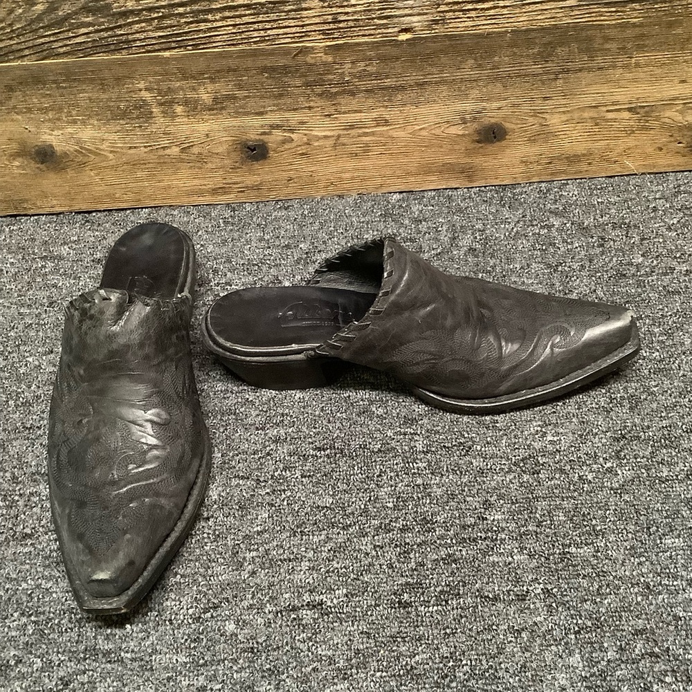Allen Boots Cowboy Mules
